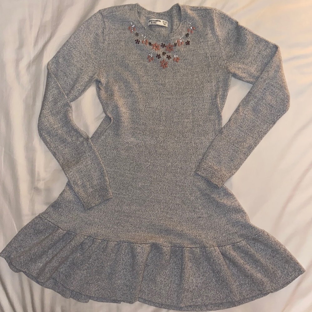 Abercrombie and Fitch Grey Party Girls Dress